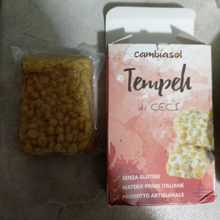 photo of Cambiasol Tempeh di ceci shared by @mariazuardi on  11 Aug 2022 - review
