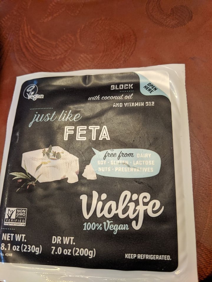 review photo of Violife Greek White (Block/Panetto) shared by @vmom on 09 Jan 2020 - review