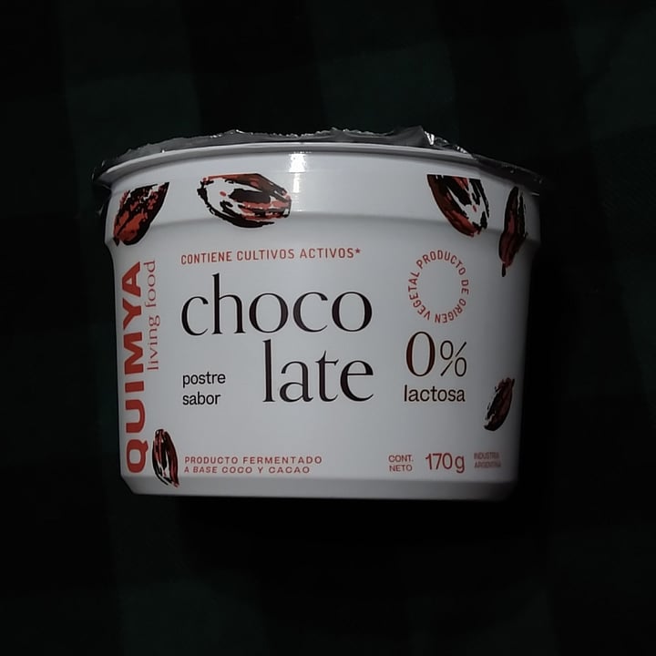review photo of Quimya Postre sabor Chocolate shared by @vaderveg on 10 Dec 2020 - review