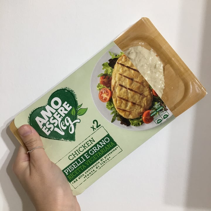 photo of Amo Essere Veg chicken shared by @nochmalbitte on  16 Aug 2022 - review
