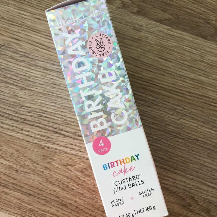 review photo of Health Lab Birthday cake custard filled balls shared by @nicoletoomey on 15 Oct 2022 - review