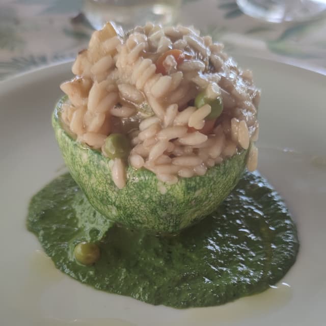 Photo of the dish “Riso in Zucchina”