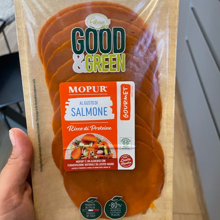 photo of Good & Green Affettato Di Mopur Al Gusto Di Salmone shared by @dany90 on  25 Jul 2022 - review