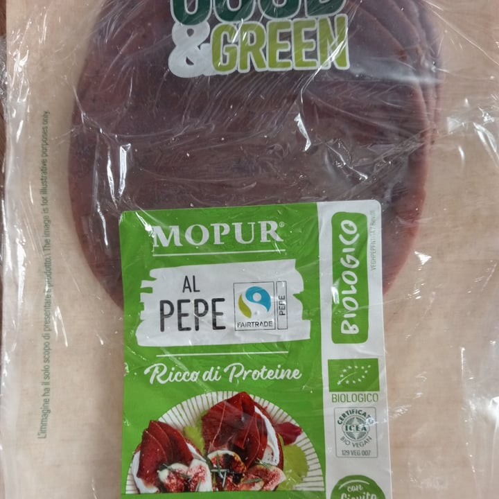 photo of Good & Green Affettato di mopur al pepe shared by @clarissanardella on  14 Jun 2022 - review