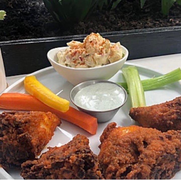 photo of P.S. Kitchen Buffalo Maitake Wings shared by @juules on  19 Jul 2021 - review