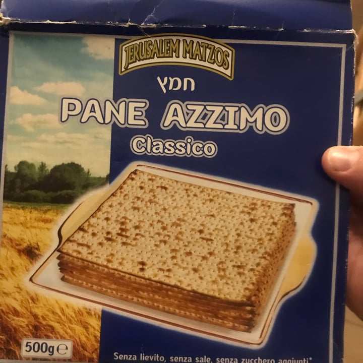 photo of Jerusalem matzos Pane Azzimo Classico shared by @spice on  07 Apr 2022 - review