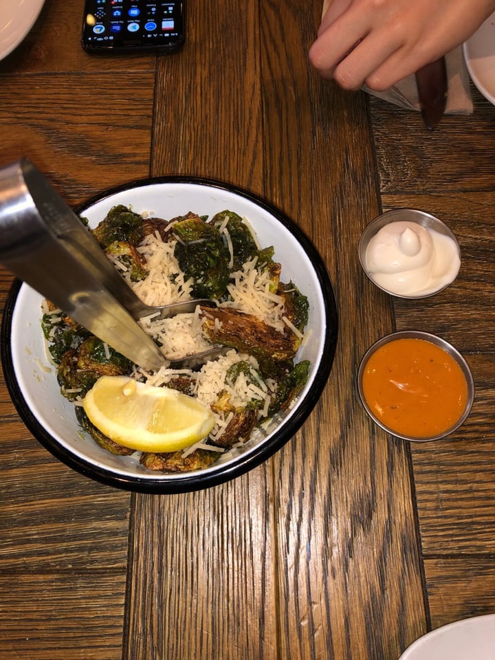 review photo of Bareburger Crispy Brussels Sprouts shared by @nikki on 09 Jul 2019 - review