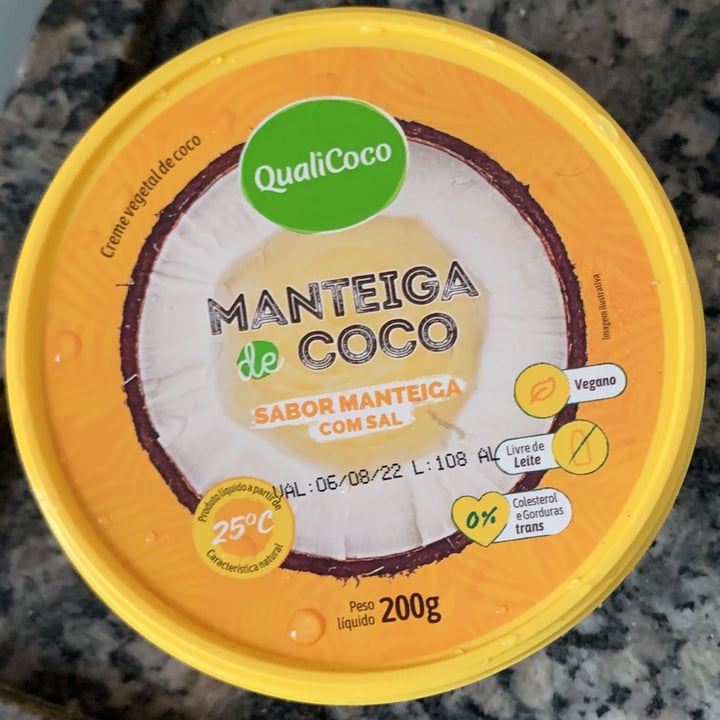 review photo of Qualicoco Coconut Butter - Flavored Butter shared by @stehdepaula on 28 Nov 2021 - review
