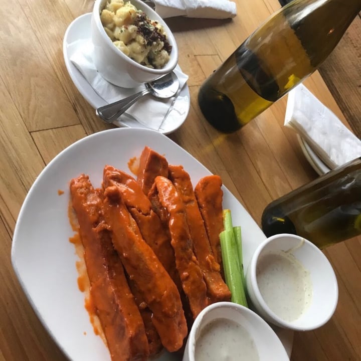 photo of Watercourse Foods Buffalo Seitan Wings shared by @happyveganmomma on  15 Dec 2020 - review