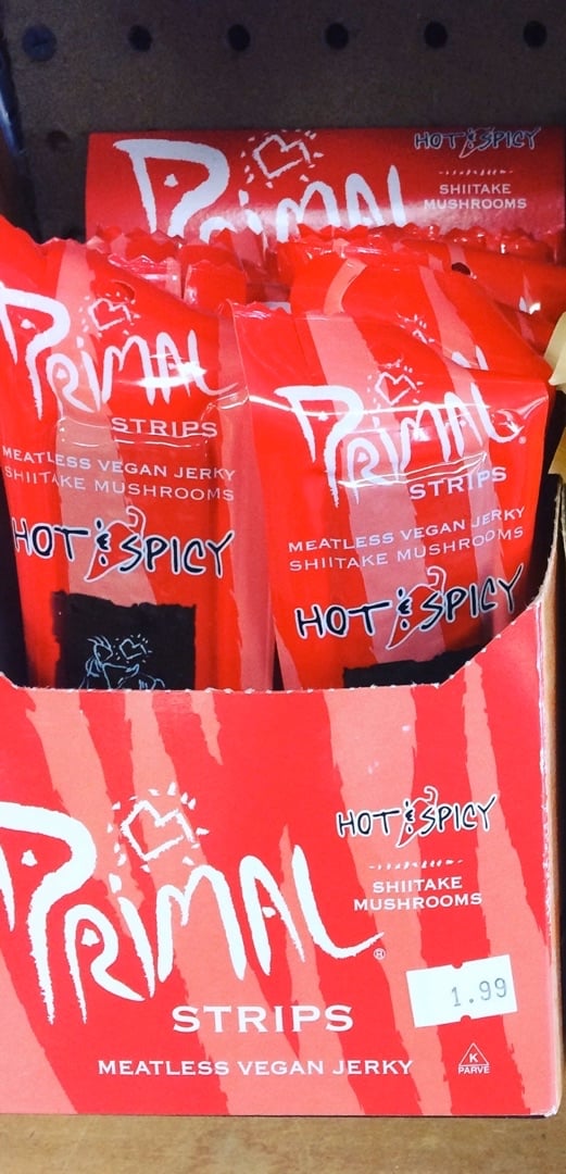 photo of Primal Strips Hot & Spicy Vegan Jerky shared by @poisonsuemac on  07 Jan 2020 - review