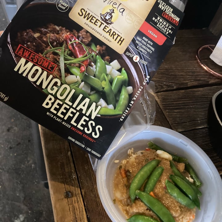 photo of Sweet Earth Awesome Mongolian Beefless shared by @danielawithaar on  22 Feb 2022 - review