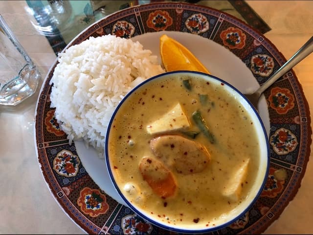 Foto del piatto “Yellow Curry”