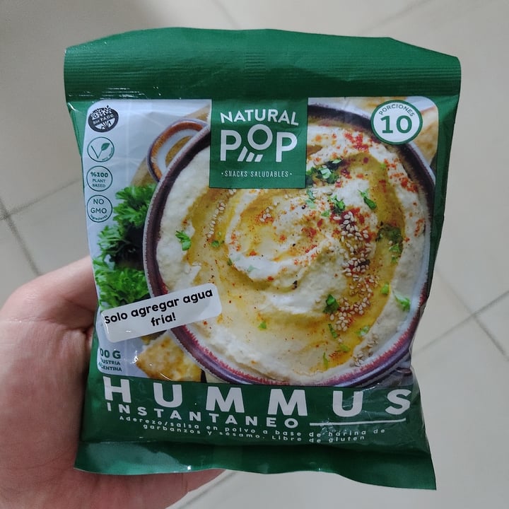 photo of Natural Pop Hummus Instantáneo shared by @agustinazt on  08 Apr 2021 - review