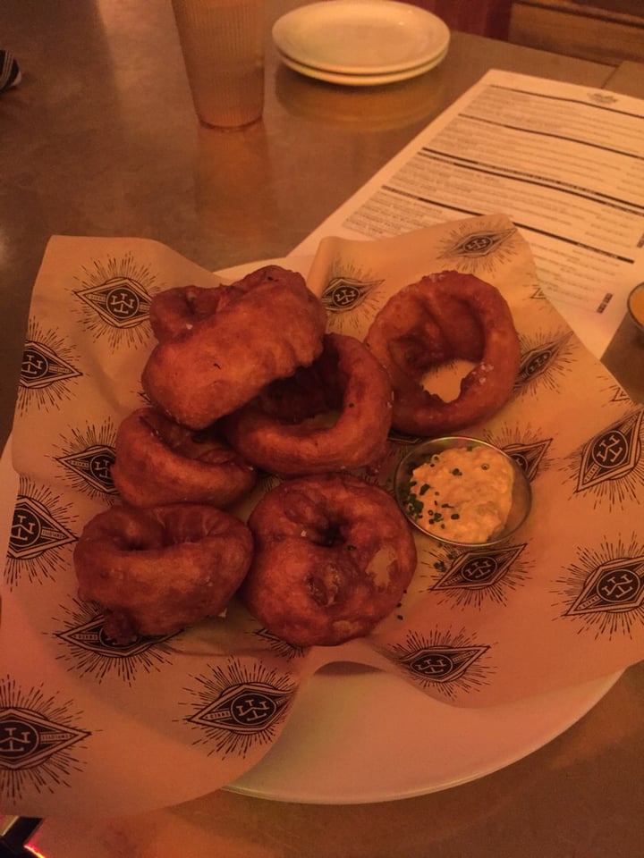 photo of Modern Times Dankness Dojo Onion Rings shared by @veganlifekat on  08 Apr 2020 - review