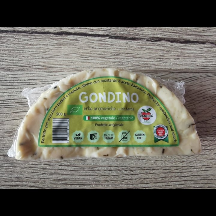 photo of Pangea Foods Gondino alle erbe aromatiche shared by @ladyvegan84 on  21 Apr 2022 - review