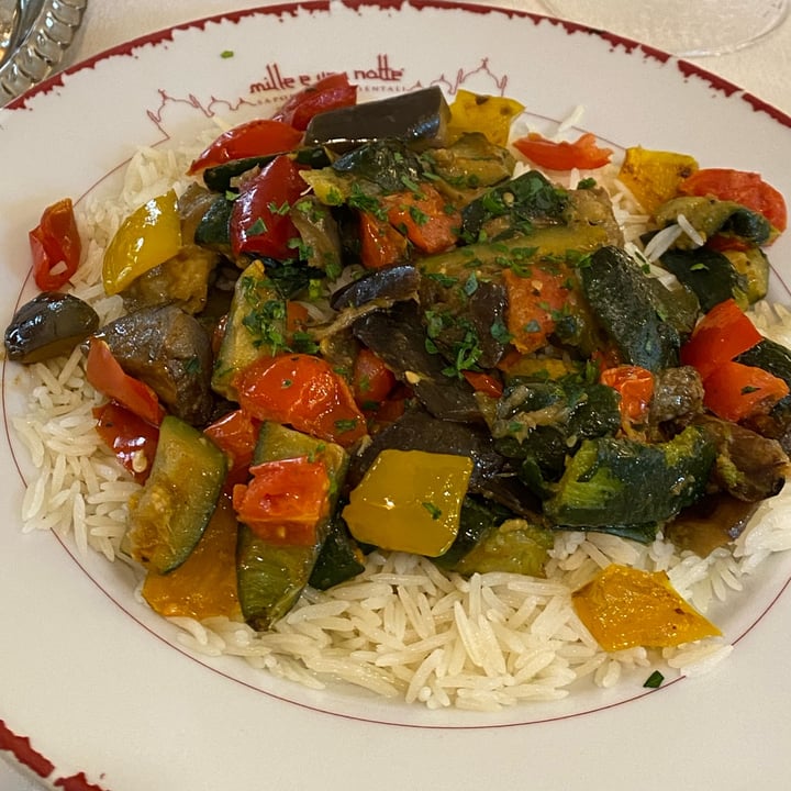 photo of Mille e Una Notte Udine Riso basmati alle verdure shared by @clara1999 on  21 Mar 2022 - review