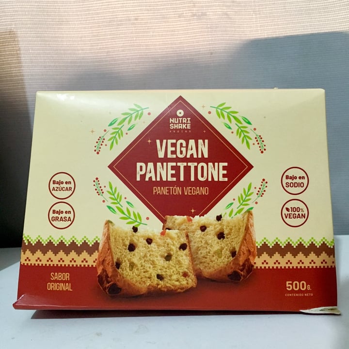 photo of Nutrishake Vegan Panettone shared by @missnothing1039 on  18 Feb 2021 - review
