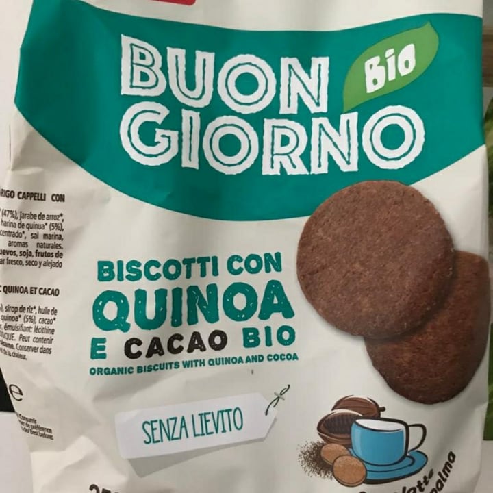 photo of Buongiorno bio Biscotti Con Quinoa E Cacao Bio shared by @curzio on  18 Jul 2022 - review