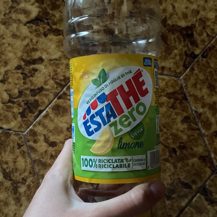 photo of Estathé Estathè zero limone shared by @gioiat on  02 Nov 2022 - review