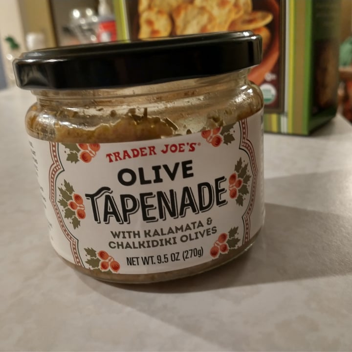 photo of Trader Joe's Olive tapenade with kalamata shared by @ronnievegan1980 on  11 Mar 2022 - review