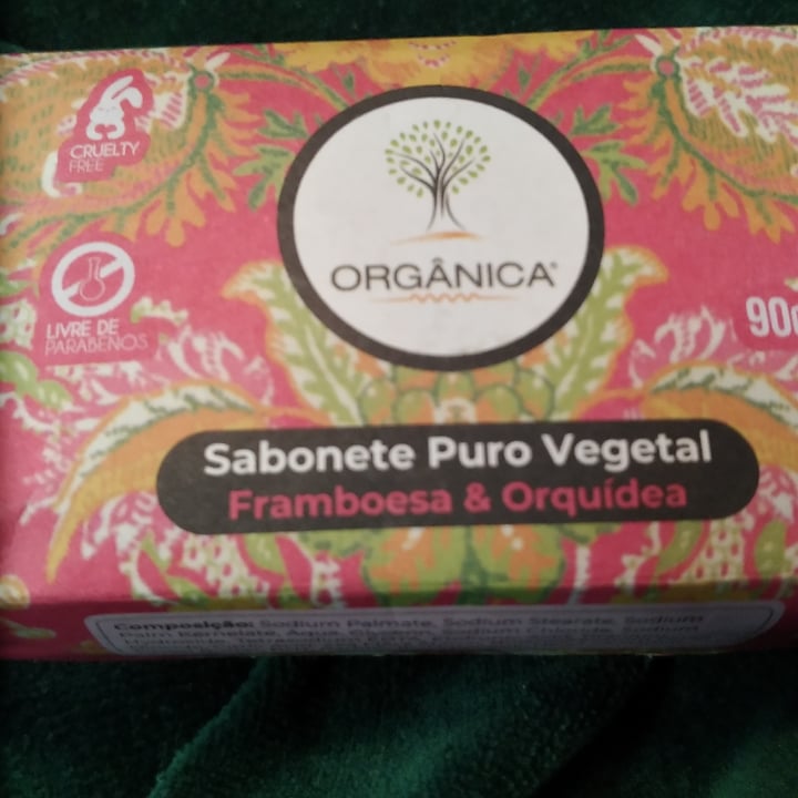 photo of Orgânica Sabonete Puro Vegetal - Framboesa & Orquídea shared by @bianaomi on  17 Jun 2022 - review