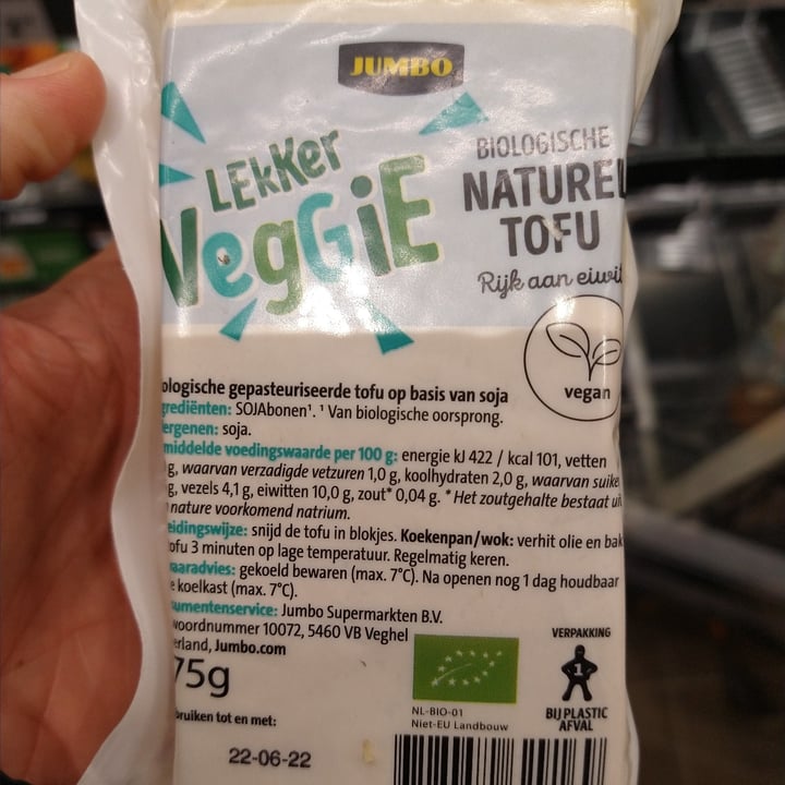 photo of Jumbo Tofu Veggie shared by @natbressan on  14 May 2022 - review