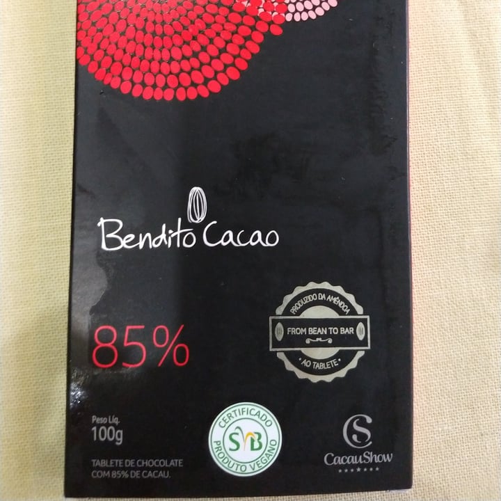 review photo of Bendito Cacao Bendito cacao 85 % shared by @mariatereza on 01 May 2022 - review