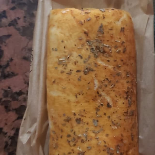 Photo of the dish “Enroladinho de mandioca e presunto vegano”