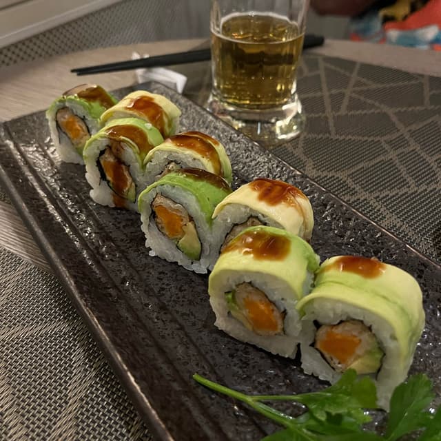 Foto del piatto “Batata tempura maki”