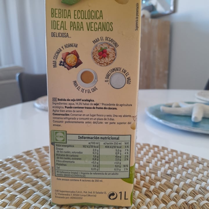 photo of Vemondo Bio Organic Bebida de Soja shared by @danielgl on  18 Sep 2022 - review