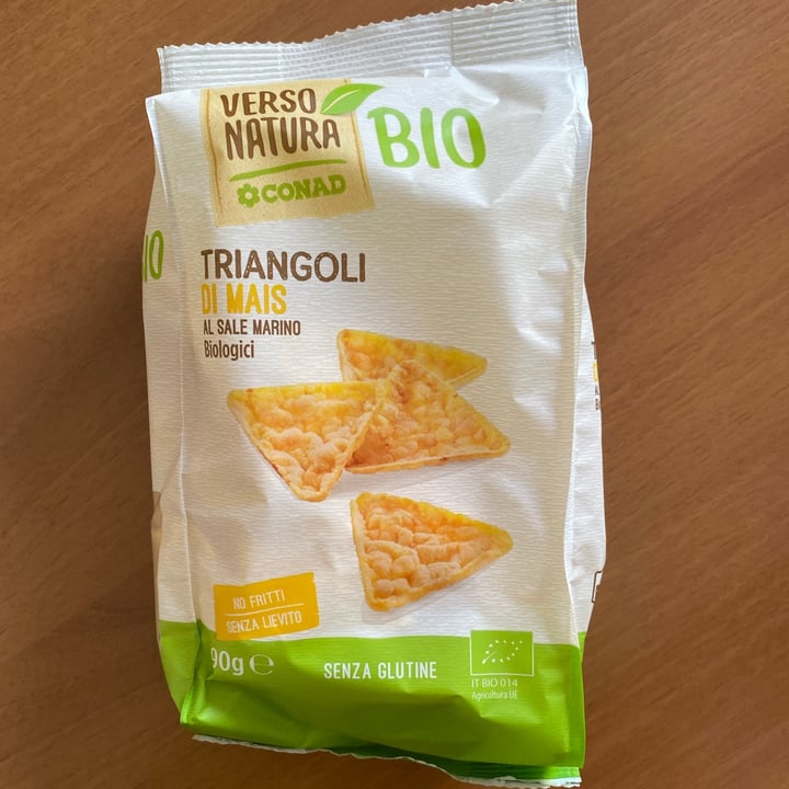 photo of Verso Natura Conad Veg Triangoli di Mais shared by @faaa on  29 Jun 2022 - review