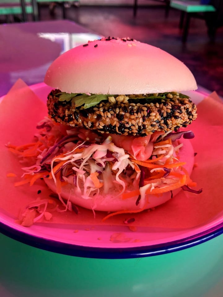 review photo of Happy Boy Eatery Tofu Bao Burger shared by @kaajal on 11 Mar 2019 - review