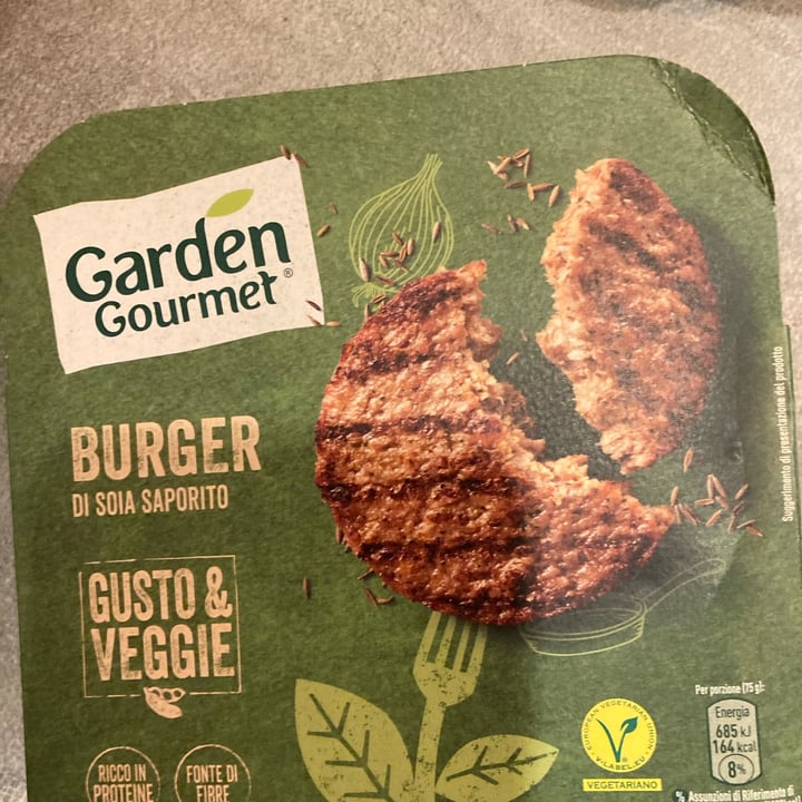 photo of Garden Gourmet Burger Soia Saporito shared by @drusillamalcontenta on  12 May 2022 - review
