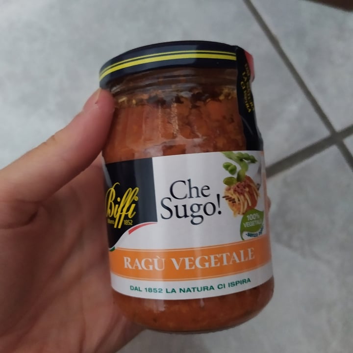 photo of Biffi Che Sugo! Ragù Vegetale (in vetro) shared by @laragazzadeltardis on  24 Mar 2022 - review