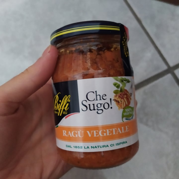 review photo of Biffi Che Sugo! Ragù Vegetale (in vetro) shared by @laragazzadeltardis on 24 Mar 2022 - review