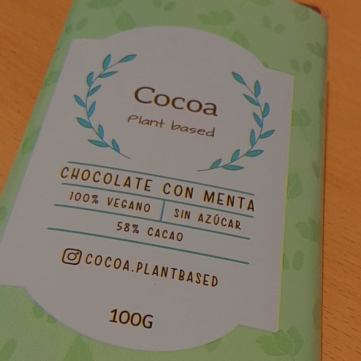 review photo of Cocoa Plant Based Chocolate Con Menta shared by @ludnaiviat on 12 Aug 2021 - review