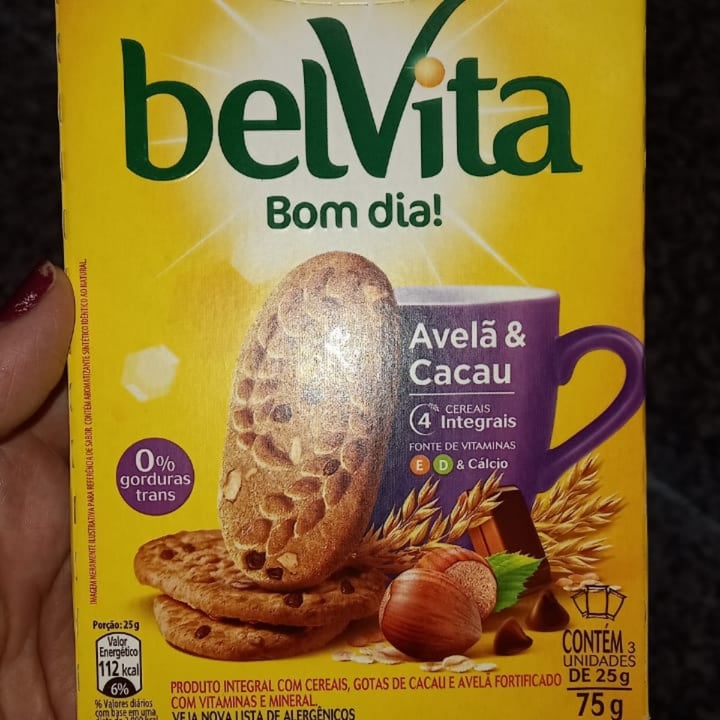photo of belVita Biscoito De Avelã E Cacau shared by @caauge on  12 May 2022 - review