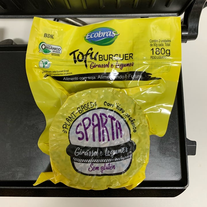 review photo of Ecobras Hambúrguer de tofu girassol e legumes shared by @alenolasco on 06 May 2022 - review