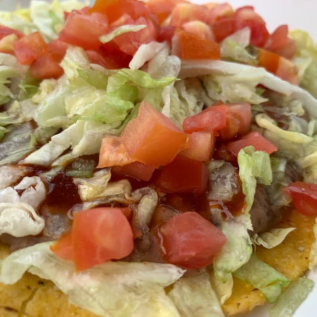 Foto do prato “Spicy Tostada”