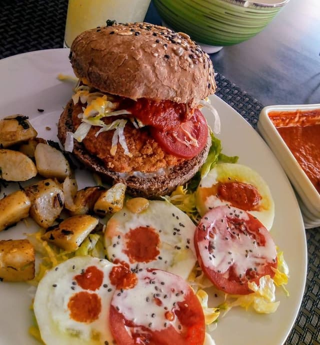 Foto do prato “Hamburguesa De Soya”