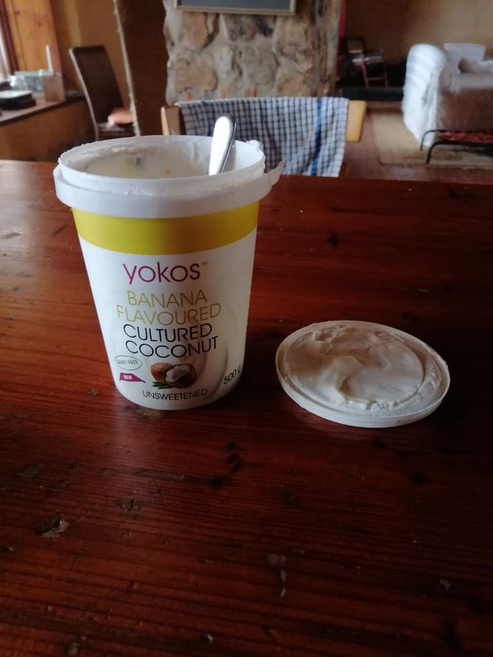 review photo of Yokos Banana Flavored Cultured Coconut shared by @regecide on 30 May 2020 - review