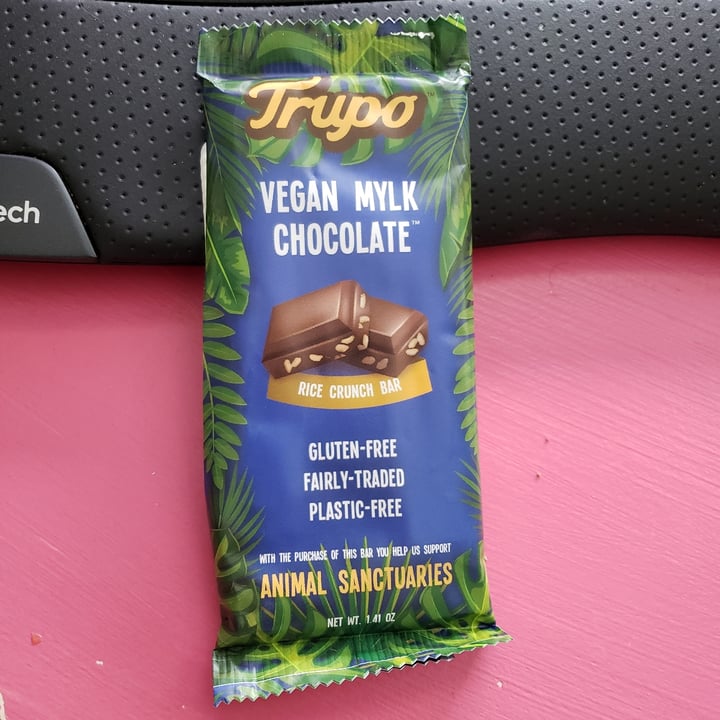 photo of Trupo Treats Vegan Rice Crunch Chocolate Bar shared by @isaimless on  12 May 2022 - review