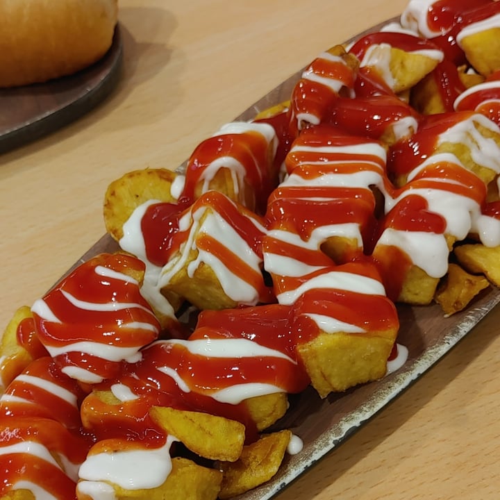 photo of A Flama Patatas bravas shared by @luavilchez on  28 Dec 2020 - review