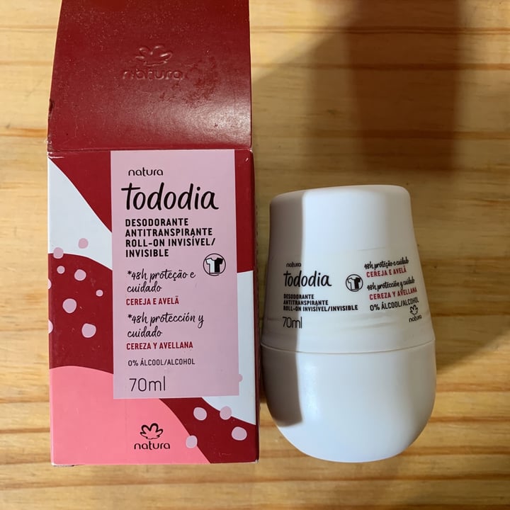 photo of Natura Desodorante Antitranspirante Roll on Avellana y Casis shared by @valenserra on  14 Sep 2020 - review
