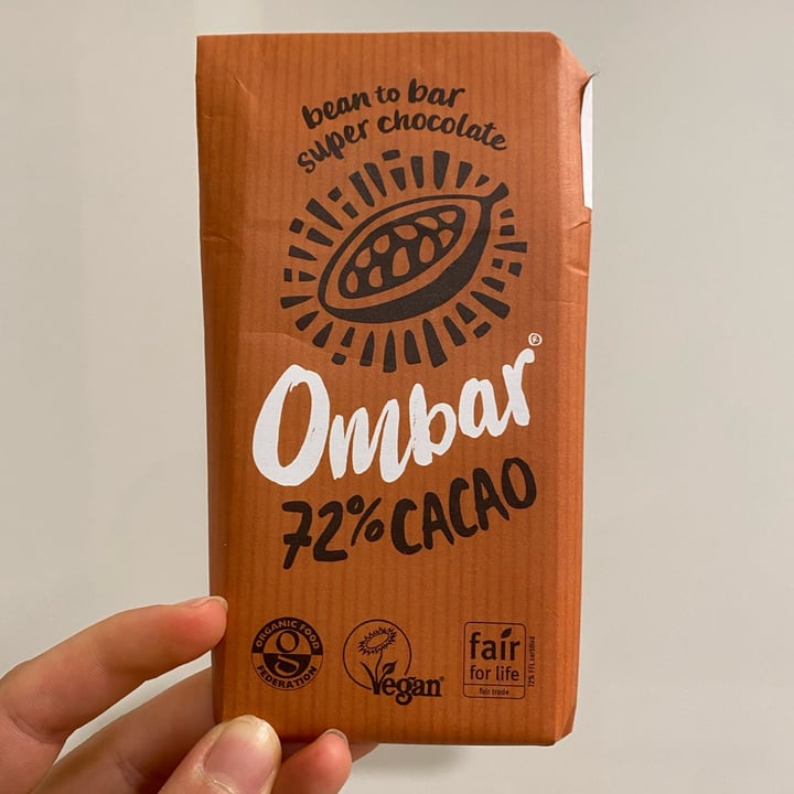photo of ombar chocolate chocolate bar shared by @tonkaplant on  10 Aug 2022 - review
