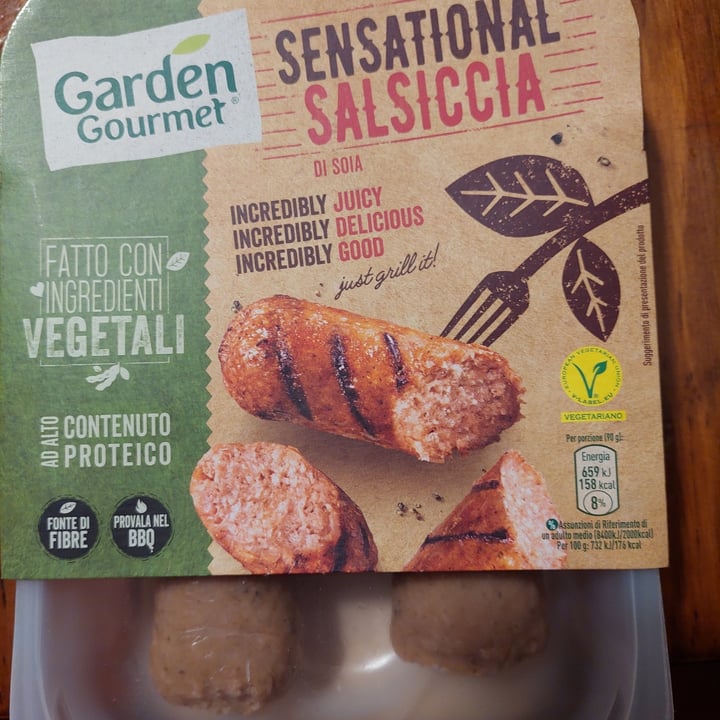 photo of Garden Gourmet Sensational Salsiccia shared by @omnia on  23 May 2022 - review