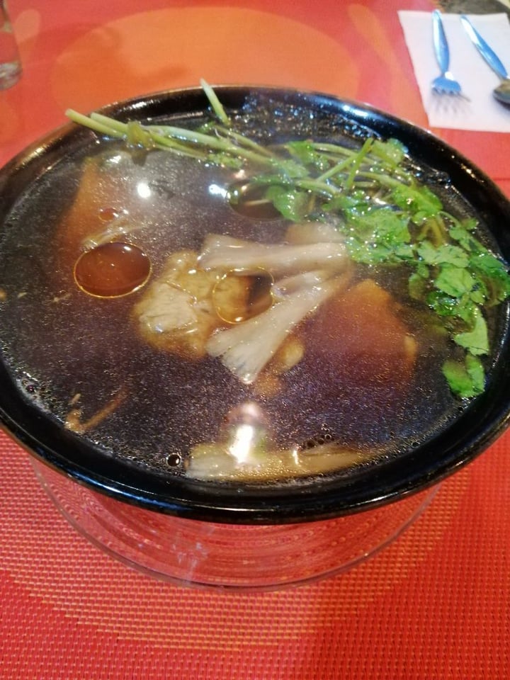 photo of Ahs-wes Restaurant Formerly Azotea Greens Ramen Soup shared by @stanley on  07 Sep 2019 - review