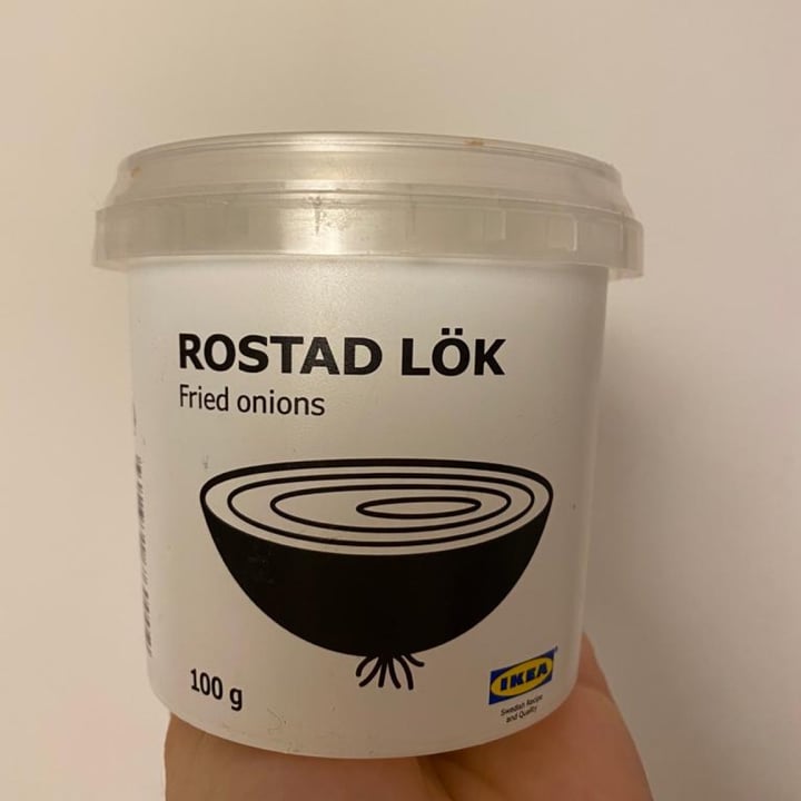 photo of Ikea Rostad lök Fried Onions shared by @francineveg on  26 Oct 2021 - review