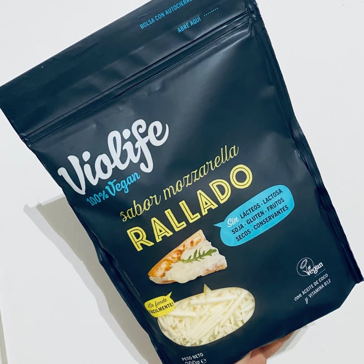 photo of Violife Queso Rallado sabor a Mozzarella shared by @mikelpro on  27 Mar 2021 - review