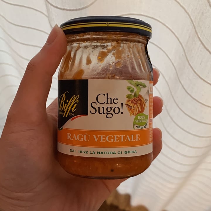 photo of Biffi Che Sugo! Ragù Vegetale (in vetro) shared by @jessicabrunelli on  16 Apr 2022 - review